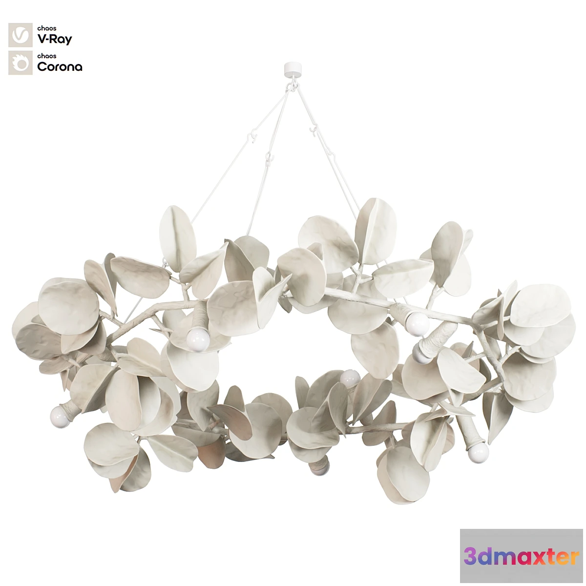 1345024 - Pendant lamp Olga Engel Moonpapier Paris 3D Max