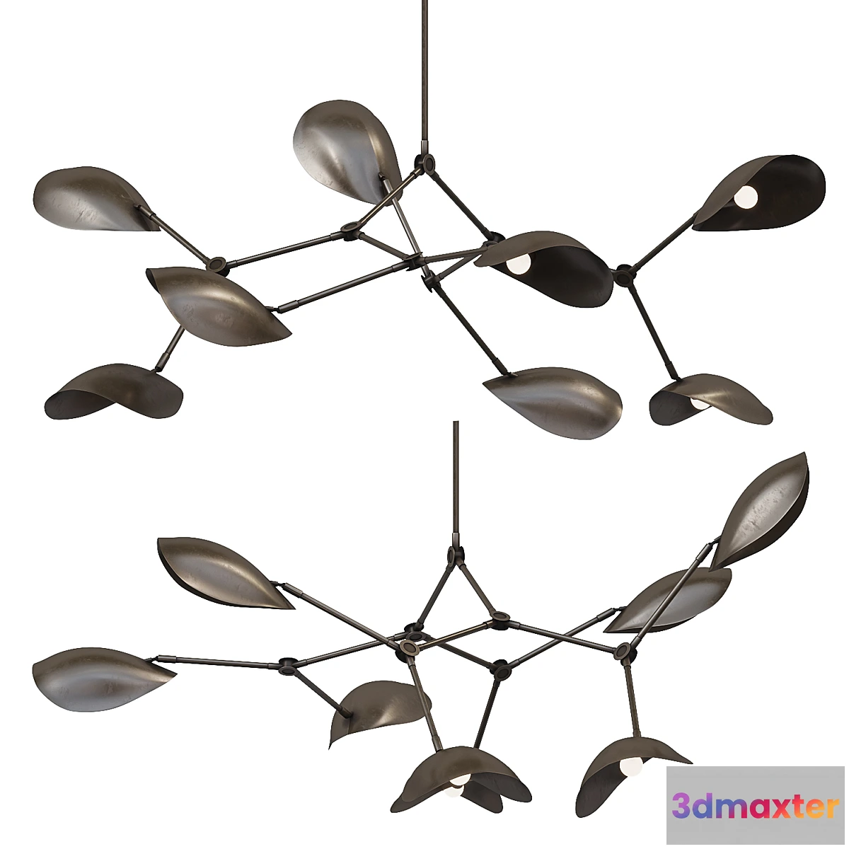 1345122 - 101 Copenhagen STINGRAY Chandelier 3D Max