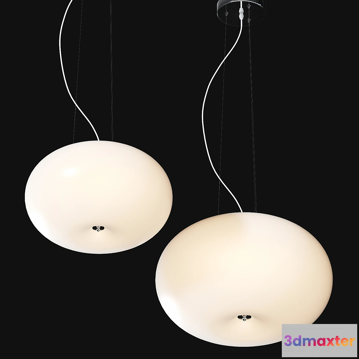 1345365 - Aliexpress  Donut pendant lamp 079 3D Max