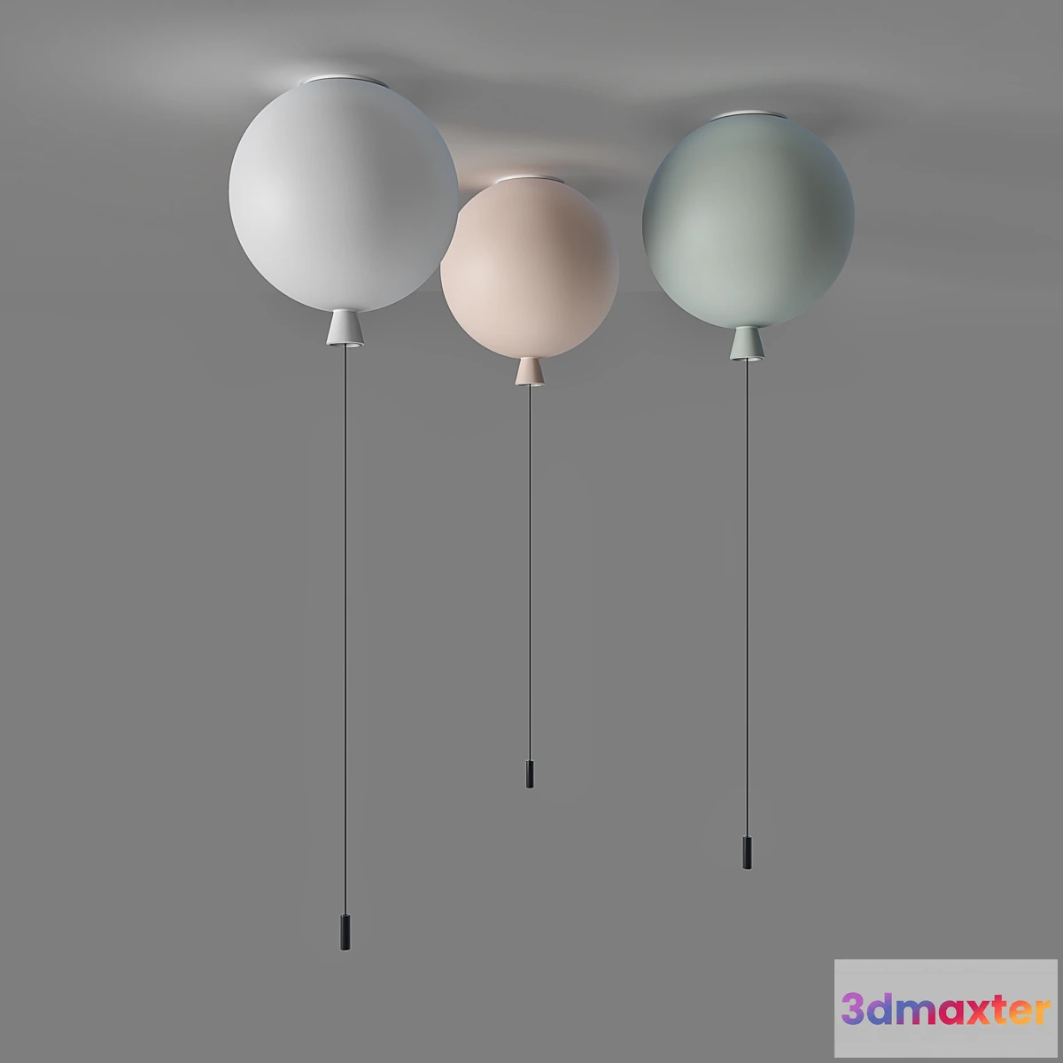 1345735 - Brokis - Memory Ceiling Light 3D Max