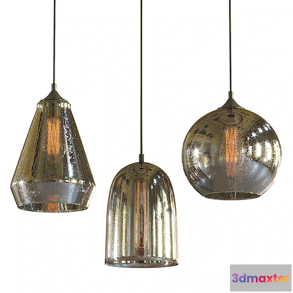 1346774 - Pendant lamp Maytoni Bergen 3D Max