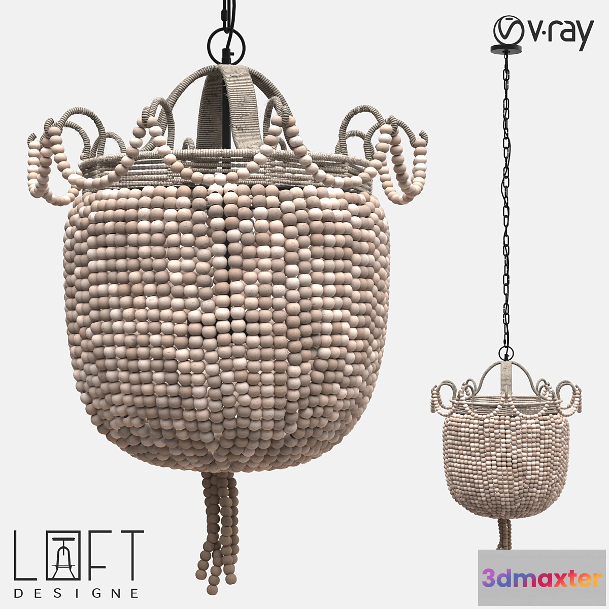 1346814 - Hanging light LoftDesigne 10312 model 3D Max