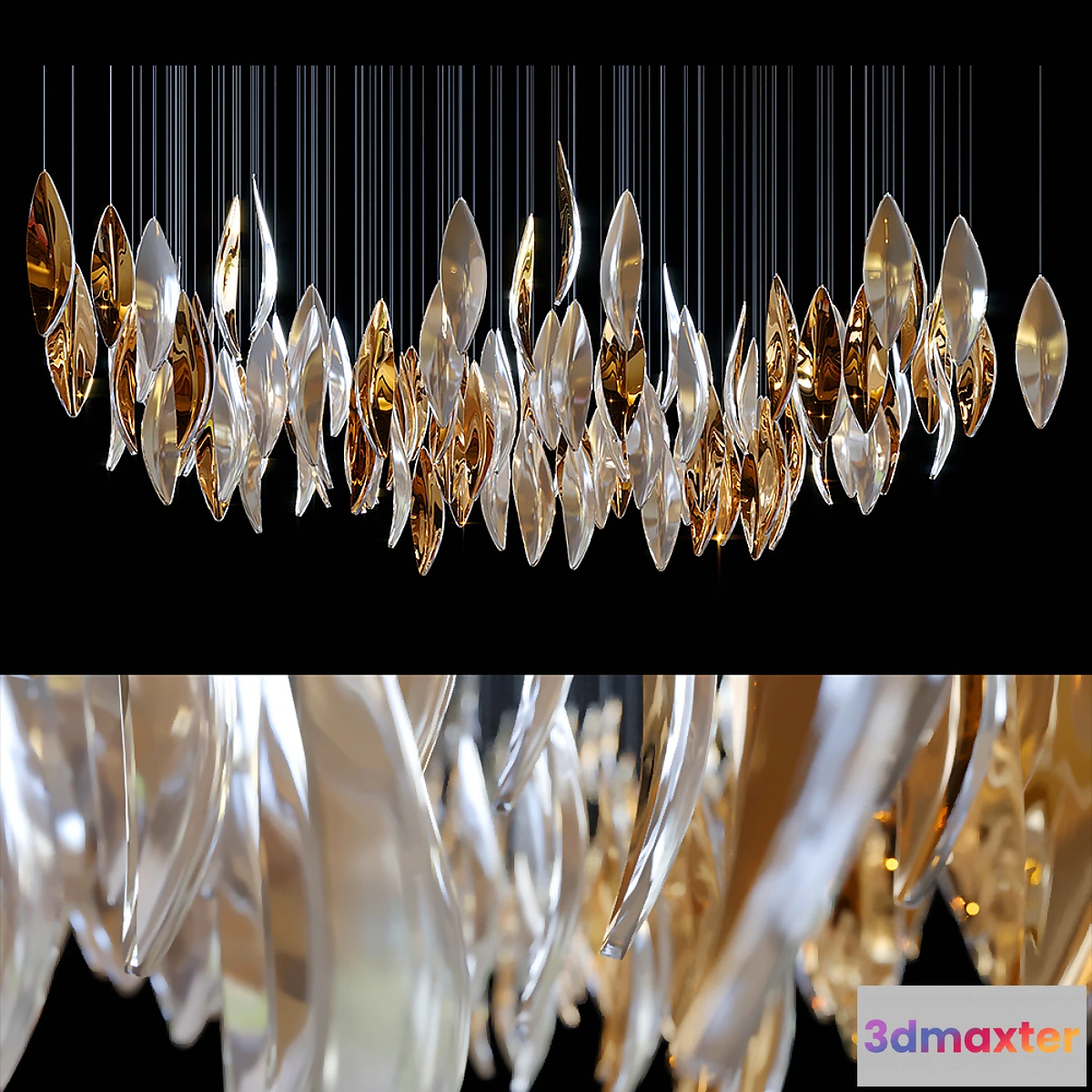 1347319 - Chandelier Light Vargov - No.12 3D Max