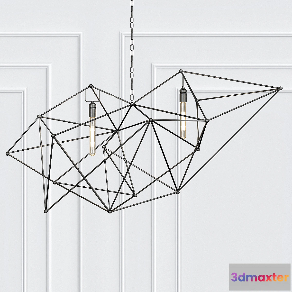 1350277 - Maquette Double Chandelier 3D Max