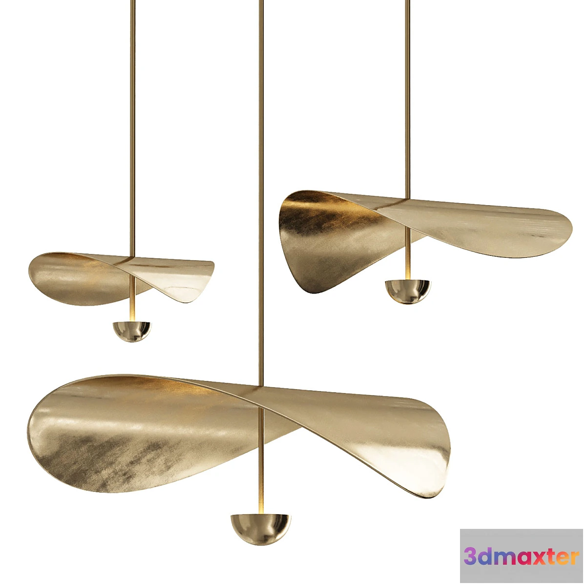 1350413 - Ovature Bonnie Single Pendant Lamp 3D Max