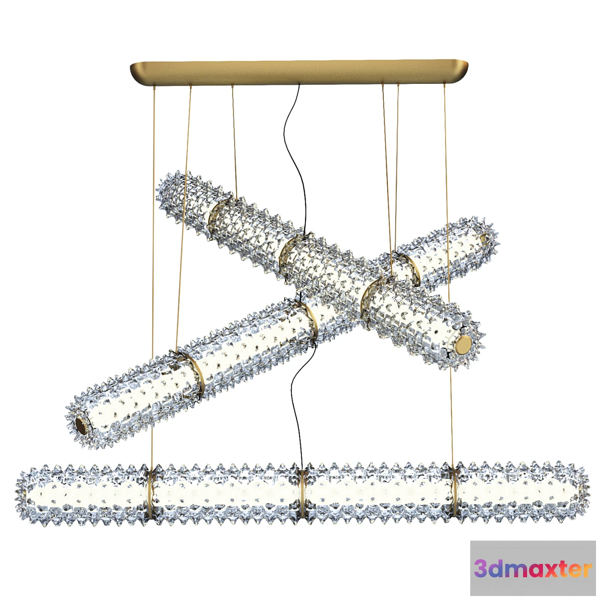 1350445 - Barovier Opera Chandelier 3D Max