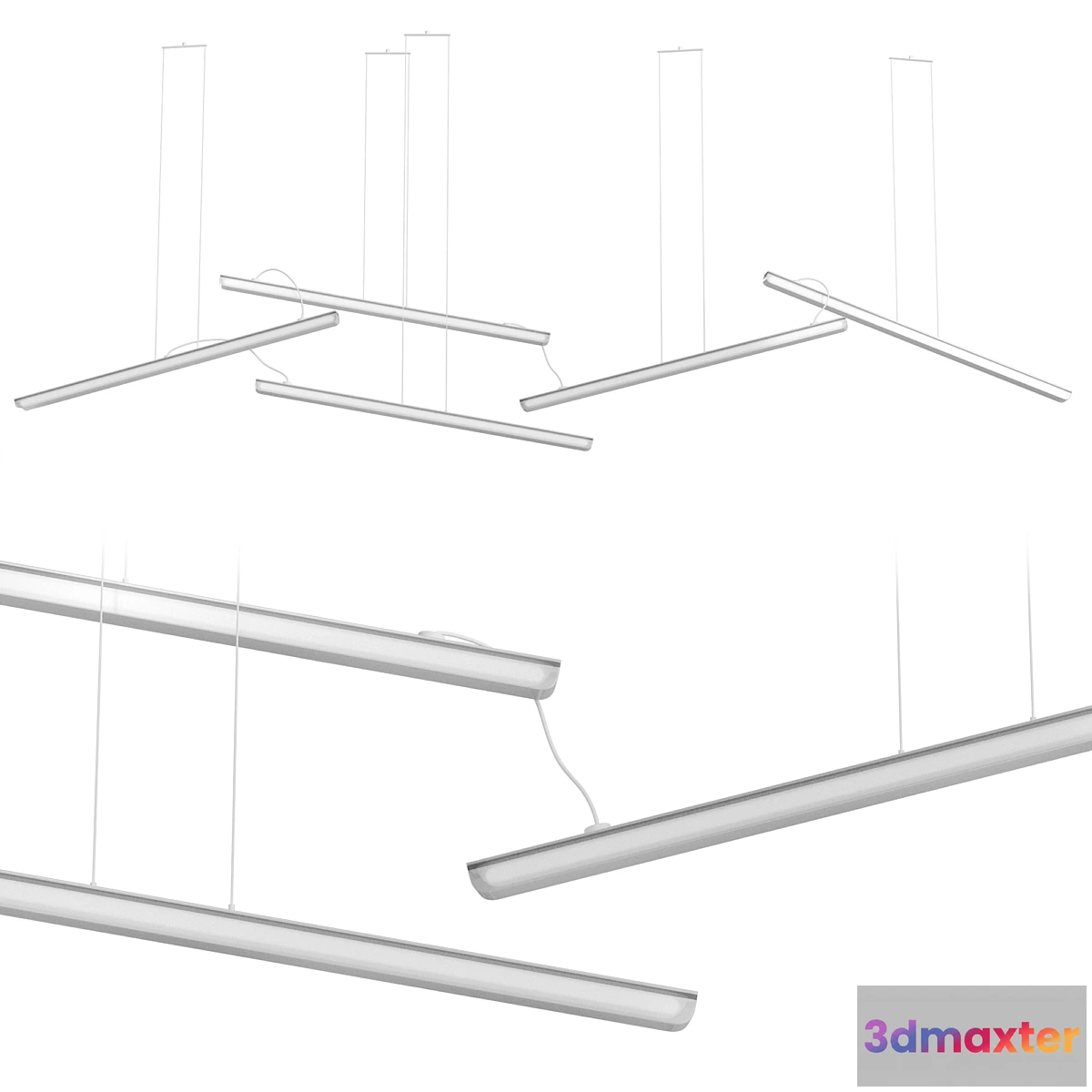 1350803 - Pendant lamp Aurora (Centersvet) 3D Max