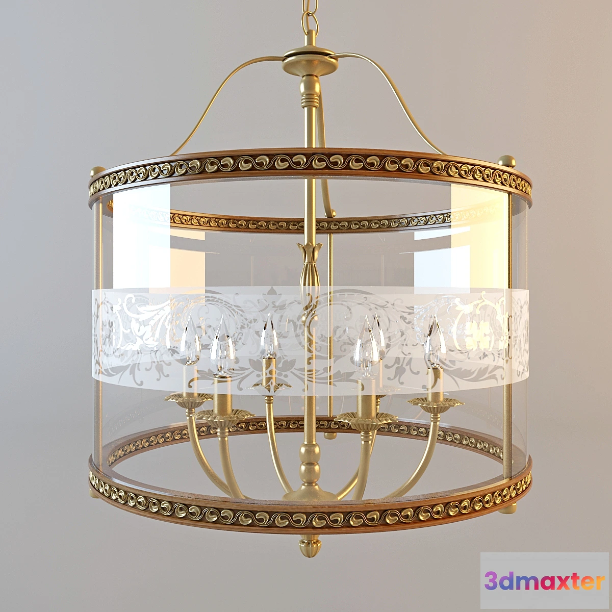 1351252 - Chandelier Paderno Luce model 482 3D Max