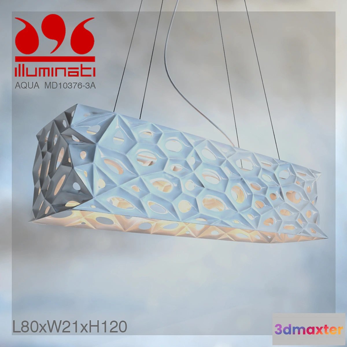 1351268 - Aqua MD10376-3A 3D Max