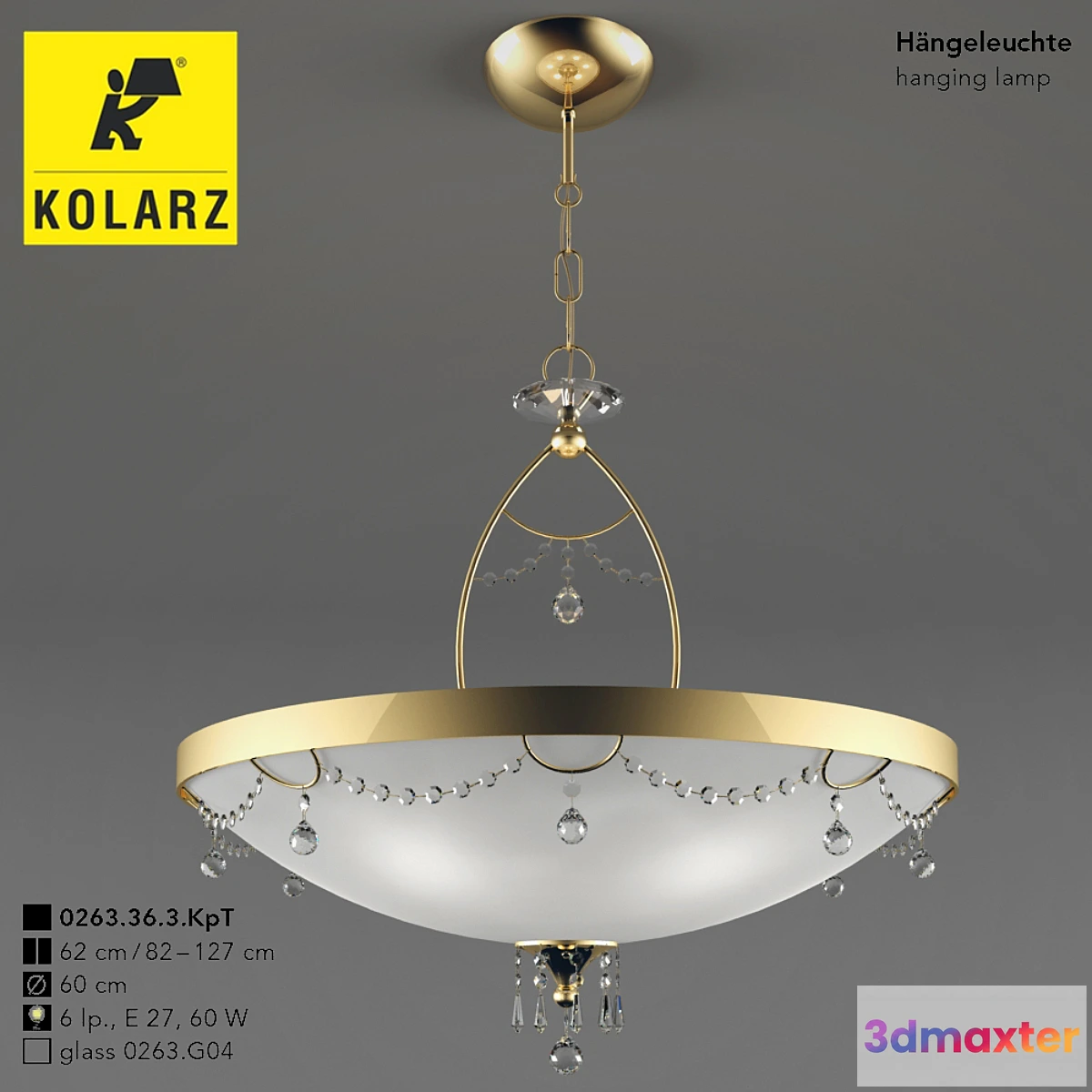 1351316 - Kolarz CORONA 0263.36.3.KpT 3D Max