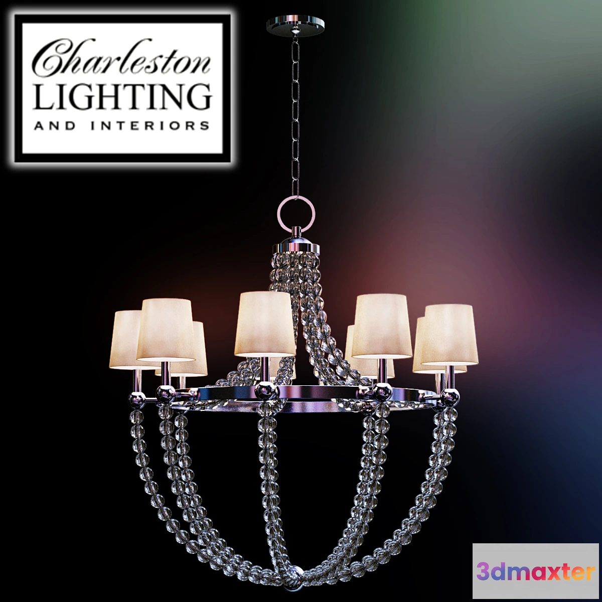 1351378 - Chandelier _ Charleston lighting_249068 3D Max