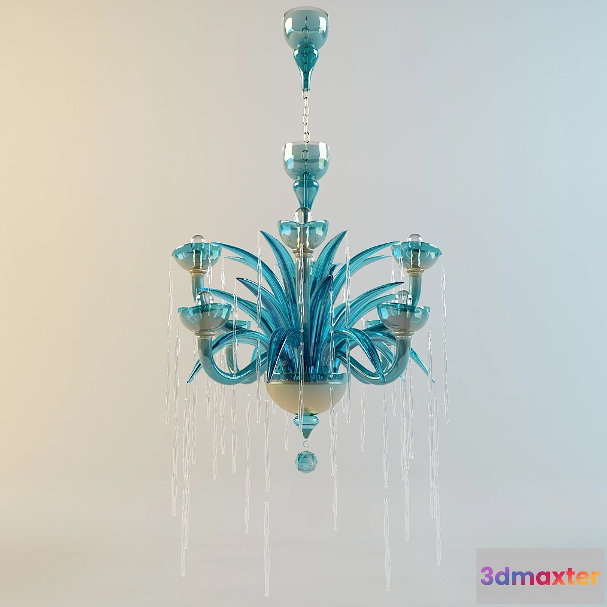 1351467 - chandelier DE MAJO ACQUA 3D Max