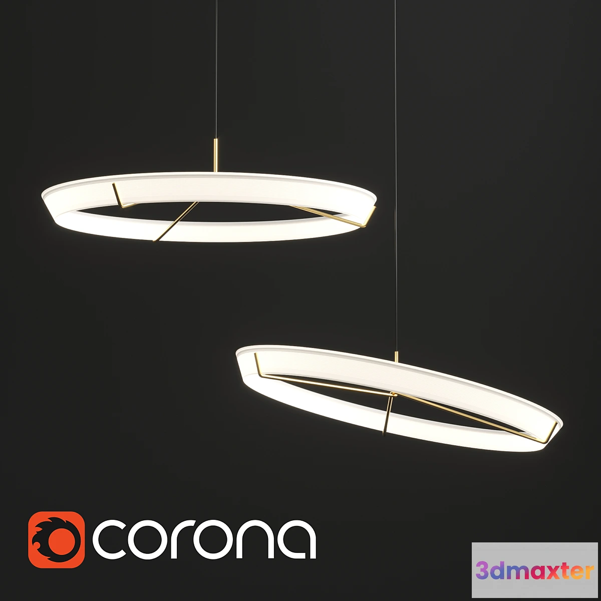 1352654 - Chandelier Halo Jewel 3D Max