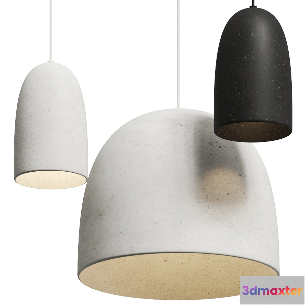 1354528 - Ferm Living Speckle Pendant Lamps 3D Max
