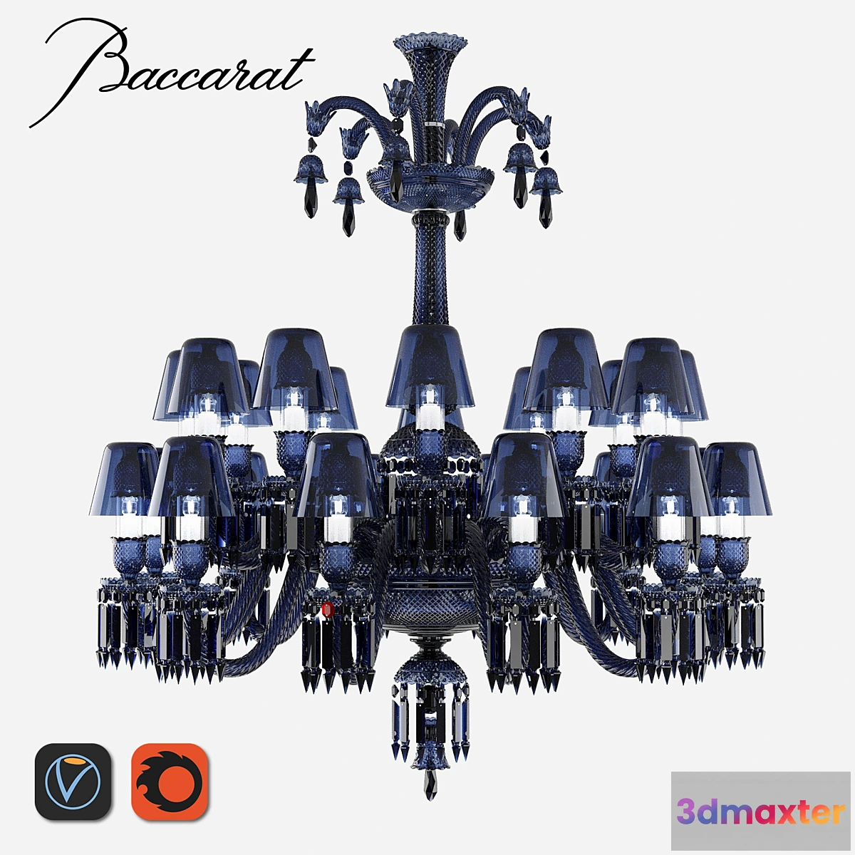 1354733 - Baccarat ZENITH MIDNIGHT 2017 3D Max