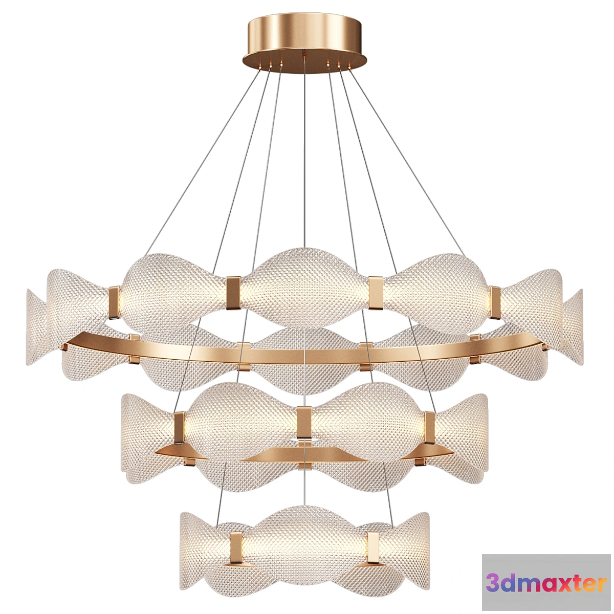 1354875 - Chandelier BERTINA Lampatron - No.2 3D Max