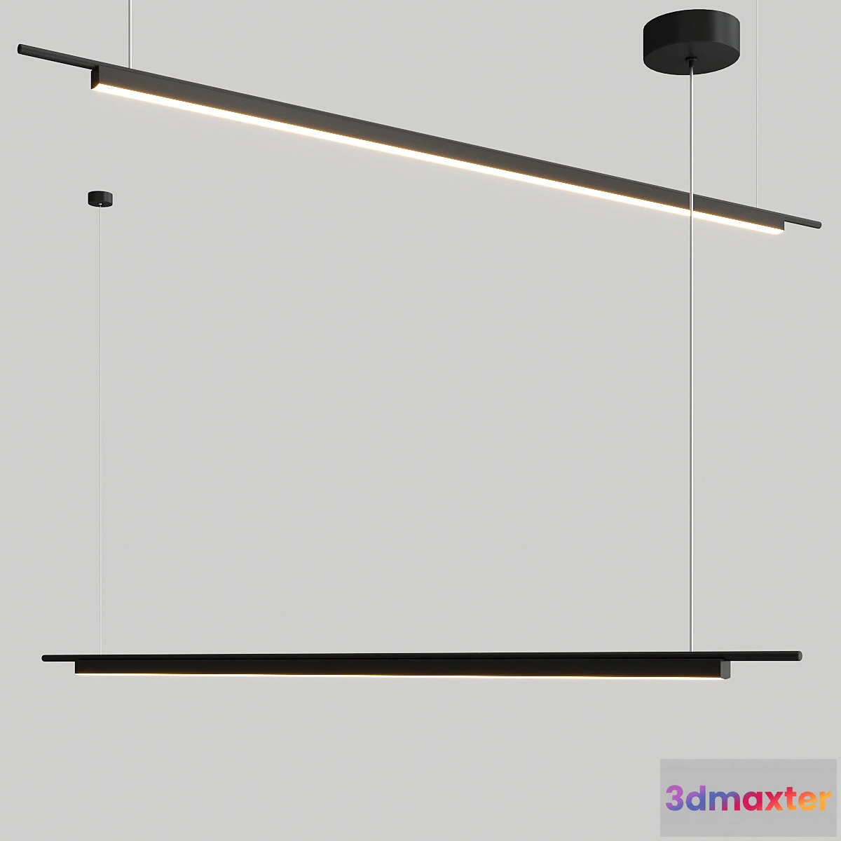 1355393 - LED pendant light Bar Coln 3D Max