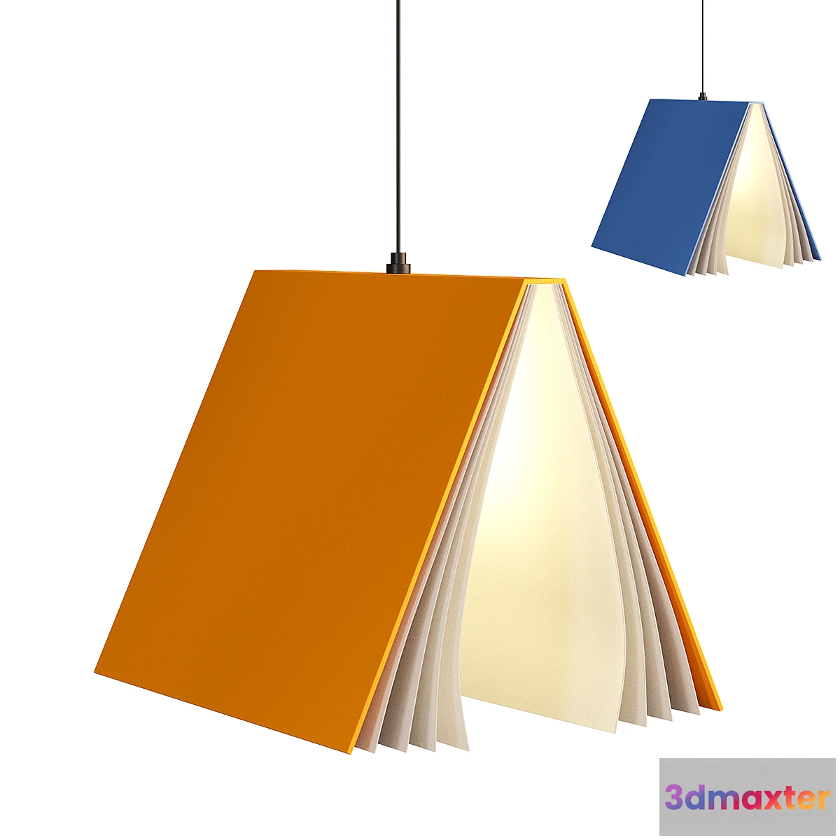 1355746 - Hanging Books - No.2 3D Max