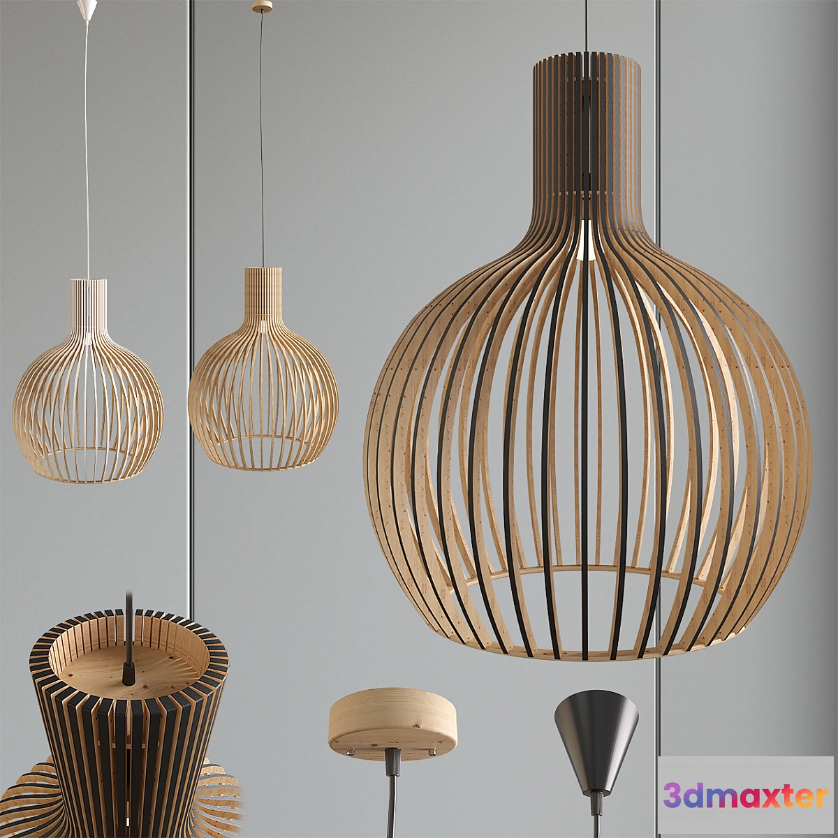 1355994 - Pendant lights 030 3D Max