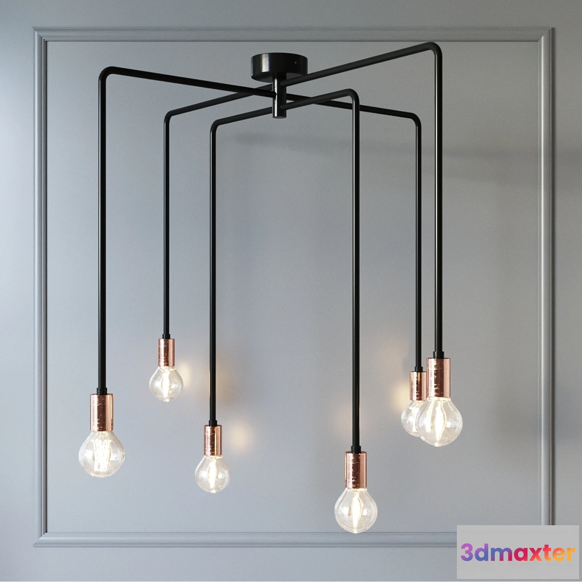 1356271 - Pendant lamp N-AXIS 3D Max