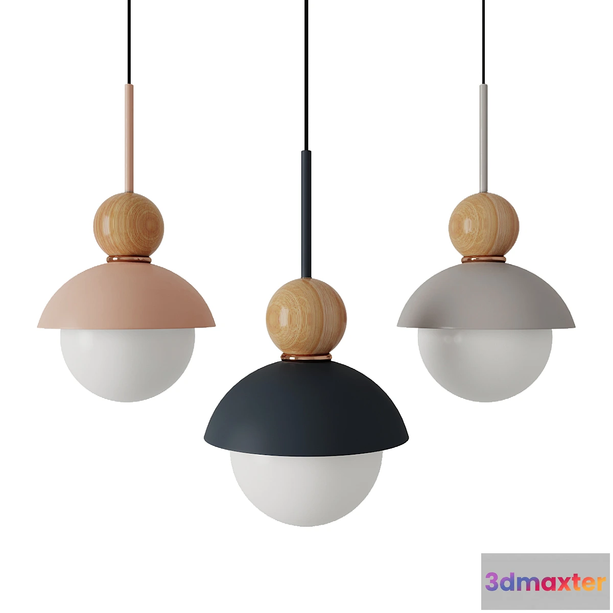 1356323 - Savie wood pendant - No.2 3D Max