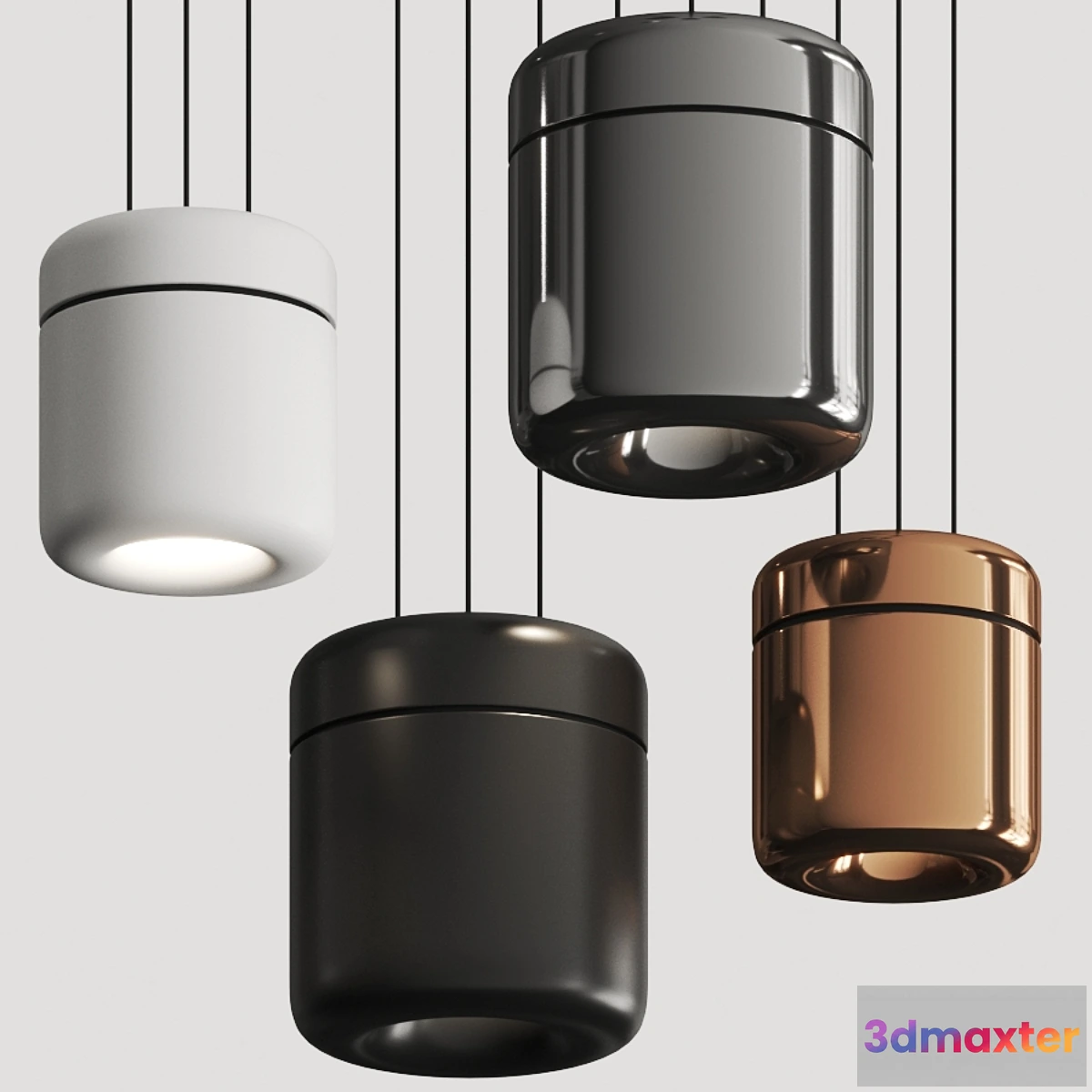 1356487 - Serien Lighting Cavity Pendant Lamps 3D Max