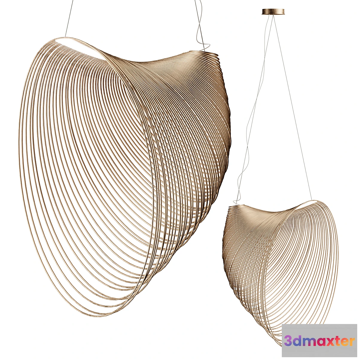 1357147 - LUCEPLAN ILLAN  Hanging lamp 3D Max