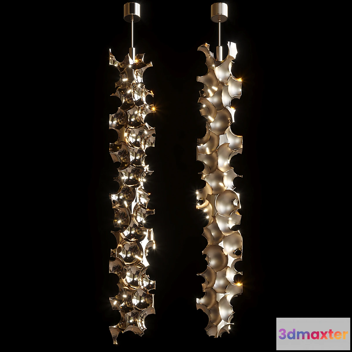 1357781 - Pendant lamp Light Vargov - Meteorite 3D Max