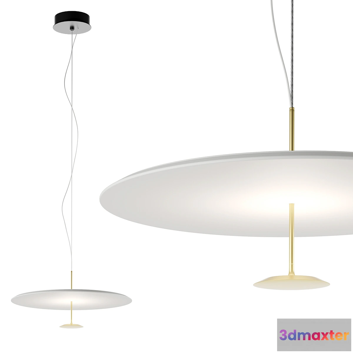 1357925 - Pendant lamp LUMINA DoT60 3D Max
