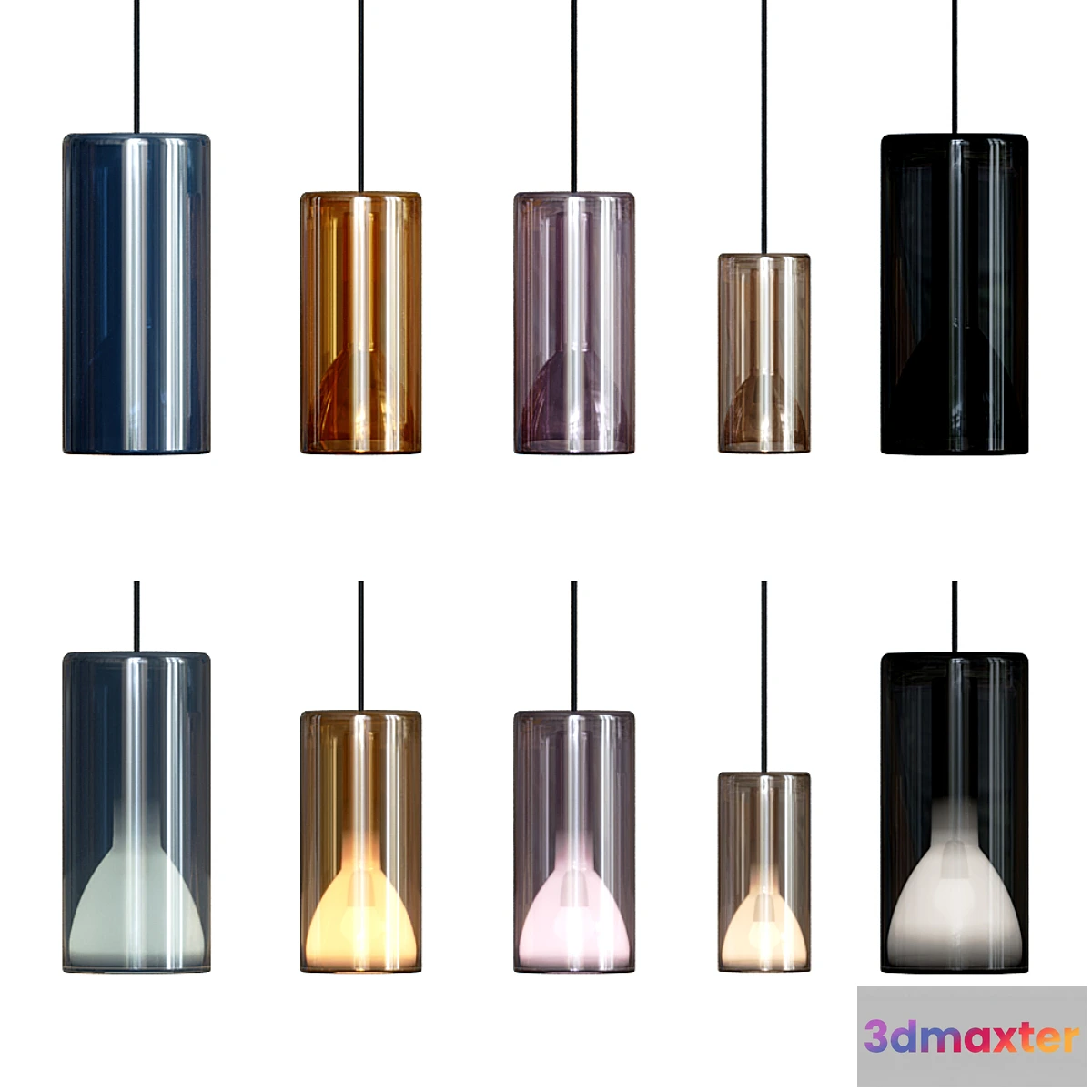 1357987 - Penta collections lit sospensione 3D Max