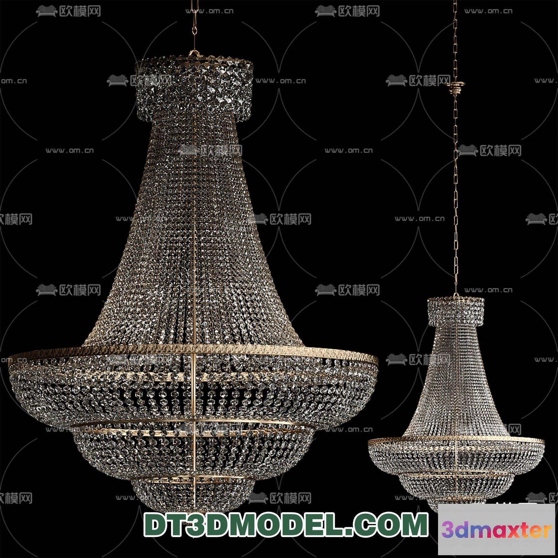 1360163 - Pendant Light - Interior Decor 3D Model - 010 3D Max