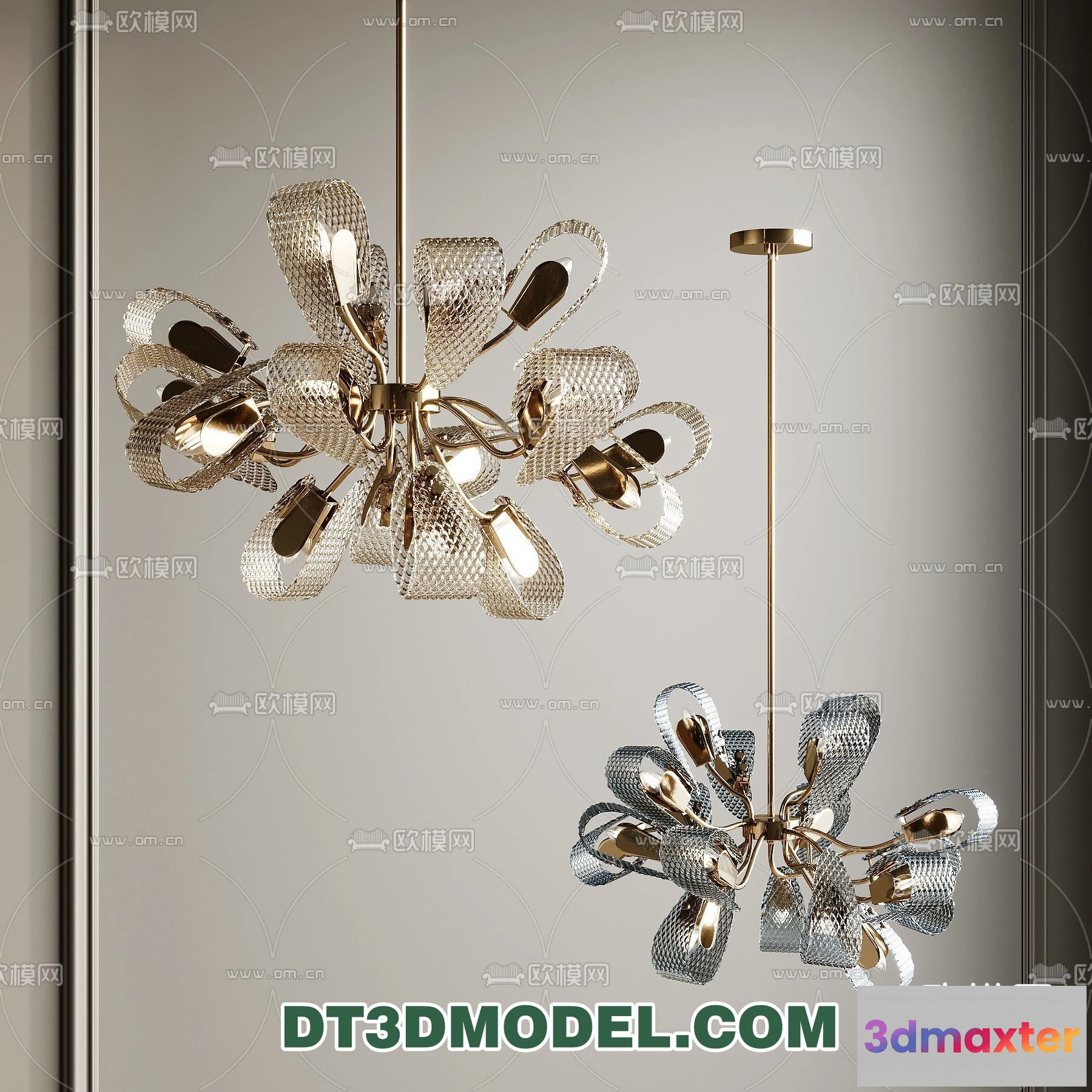 1360364 - Pendant Light - Interior Decor 3D Model - 013 3D Max
