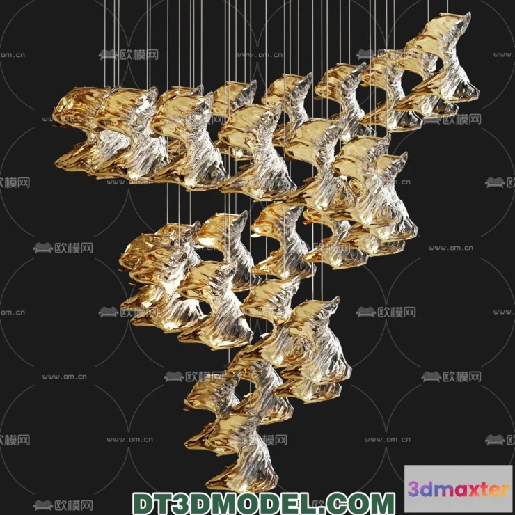 1360735 - Pendant Light - Interior Decor 3D Model - 018 3D Max