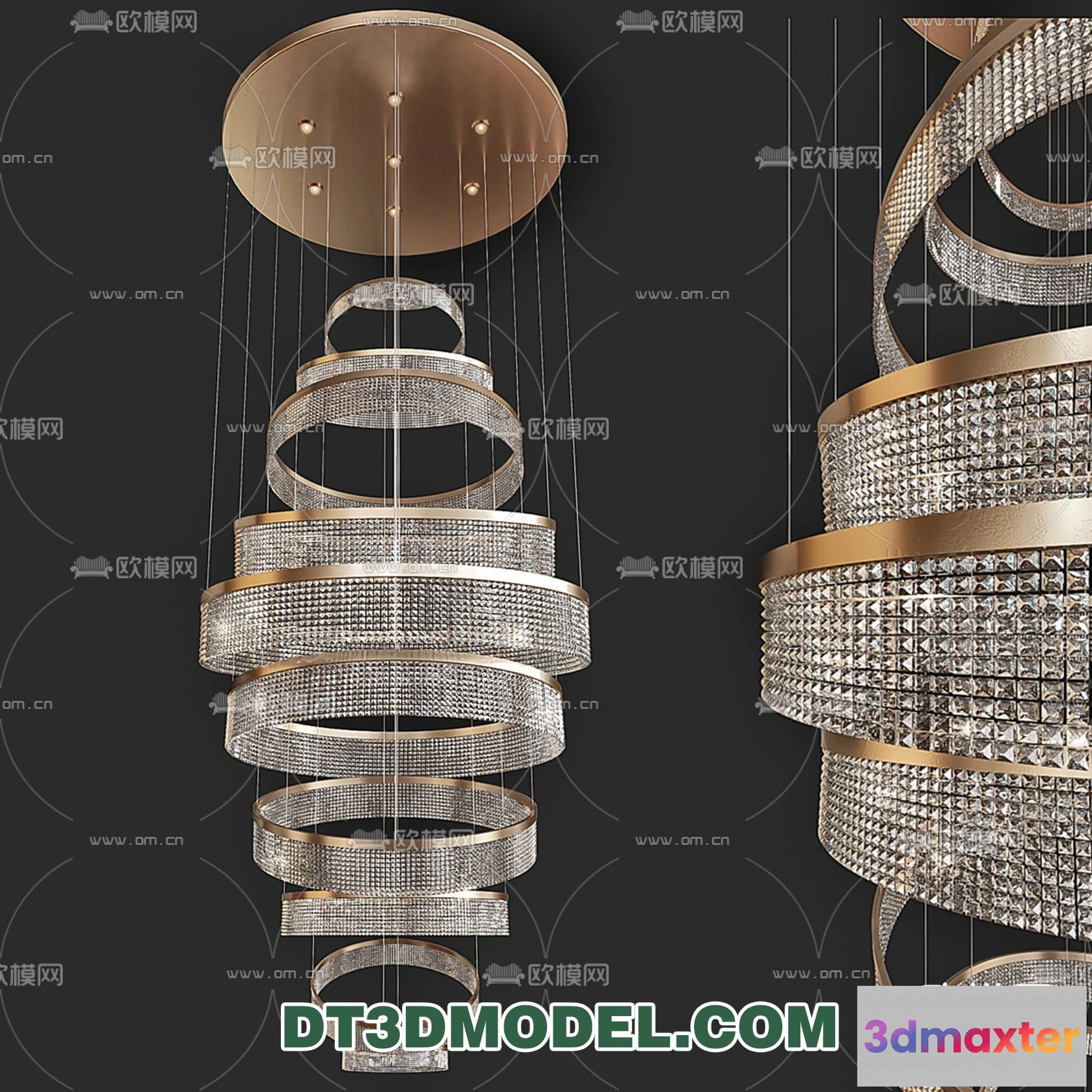 1361438 - Pendant Light - Interior Decor 3D Model - 028 3D Max