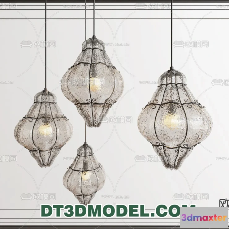 1361707 - Pendant Light - Interior Decor 3D Model - 032 3D Max