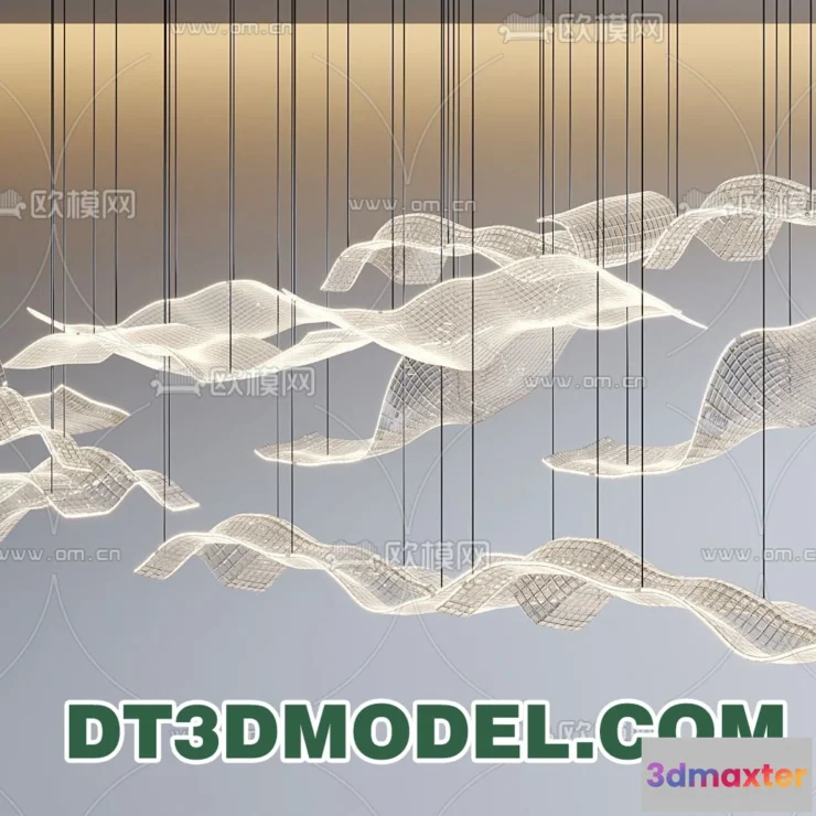 1363598 - Pendant Light - Interior Decor 3D Model - 060 3D Max