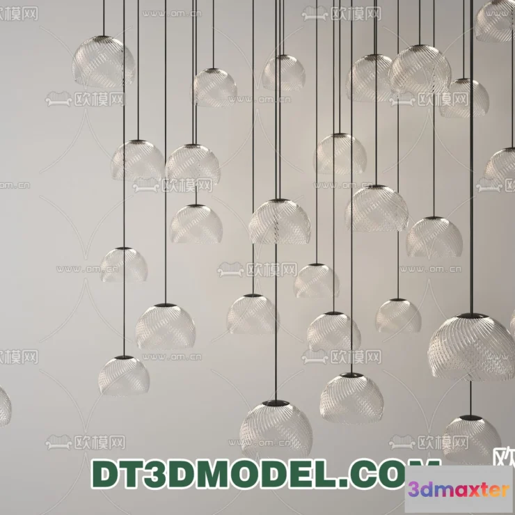 1363746 - Pendant Light - Interior Decor 3D Model - 062 3D Max