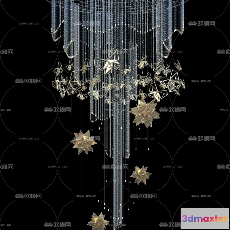 1364598 - Pendant Light - Interior Decor 3D Model - 075 3D Max