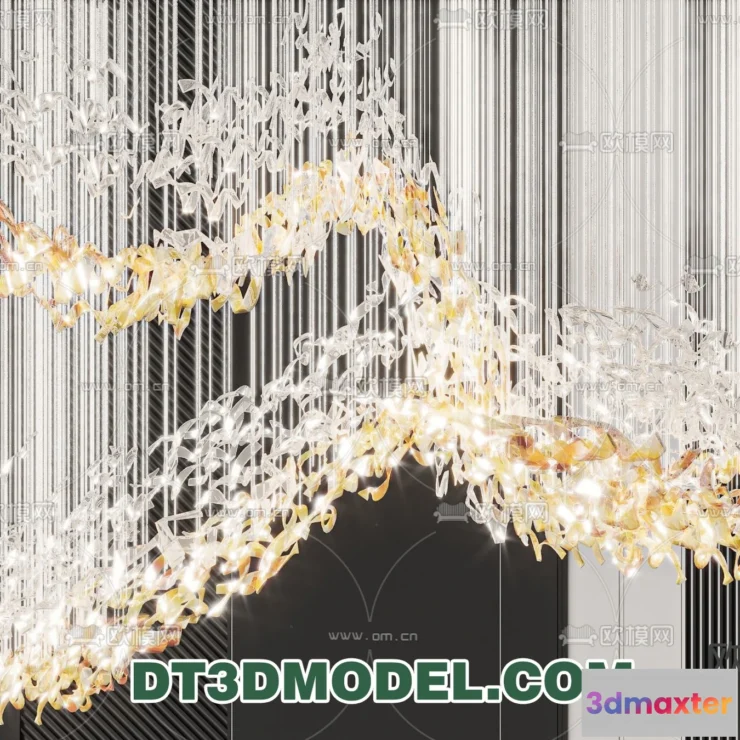 1364668 - Pendant Light - Interior Decor 3D Model - 076 3D Max