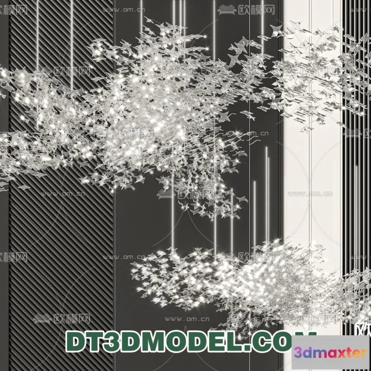 1364861 - Pendant Light - Interior Decor 3D Model - 079 3D Max