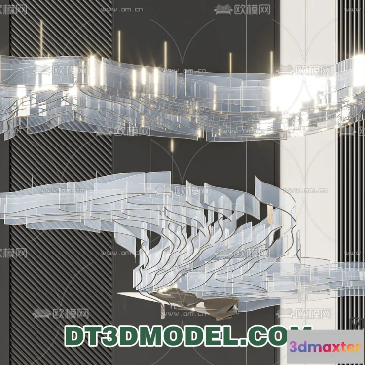1364994 - Pendant Light - Interior Decor 3D Model - 081 3D Max