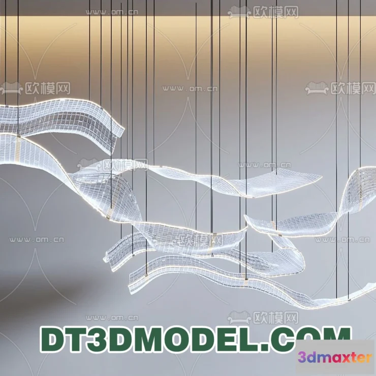 1365130 - Pendant Light - Interior Decor 3D Model - 083 3D Max