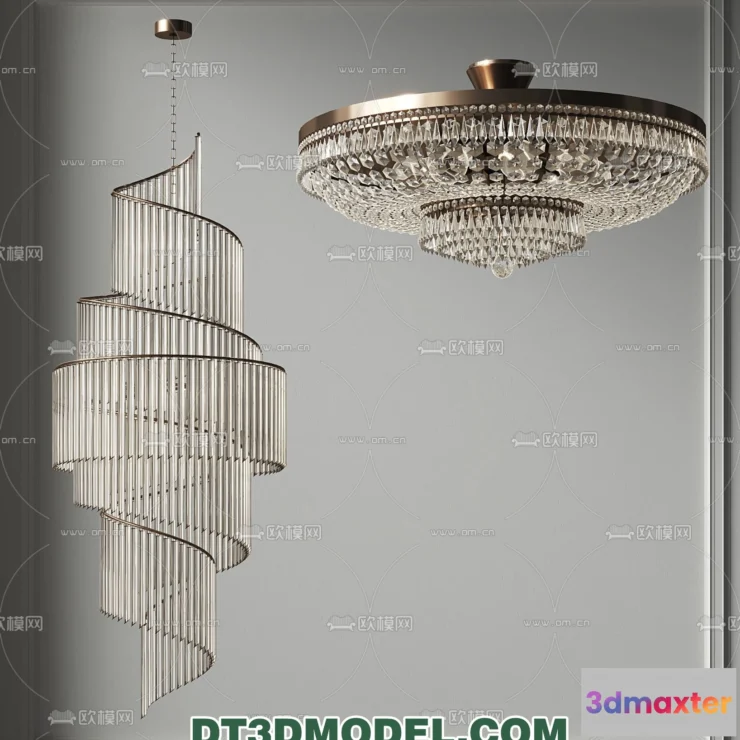 1365200 - Pendant Light - Interior Decor 3D Model - 084 3D Max