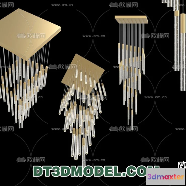 1365506 - Pendant Light - Interior Decor 3D Model - 088 3D Max