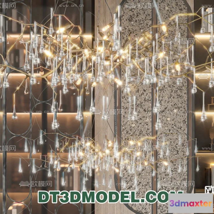 1365804 - Pendant Light - Interior Decor 3D Model - 092 3D Max