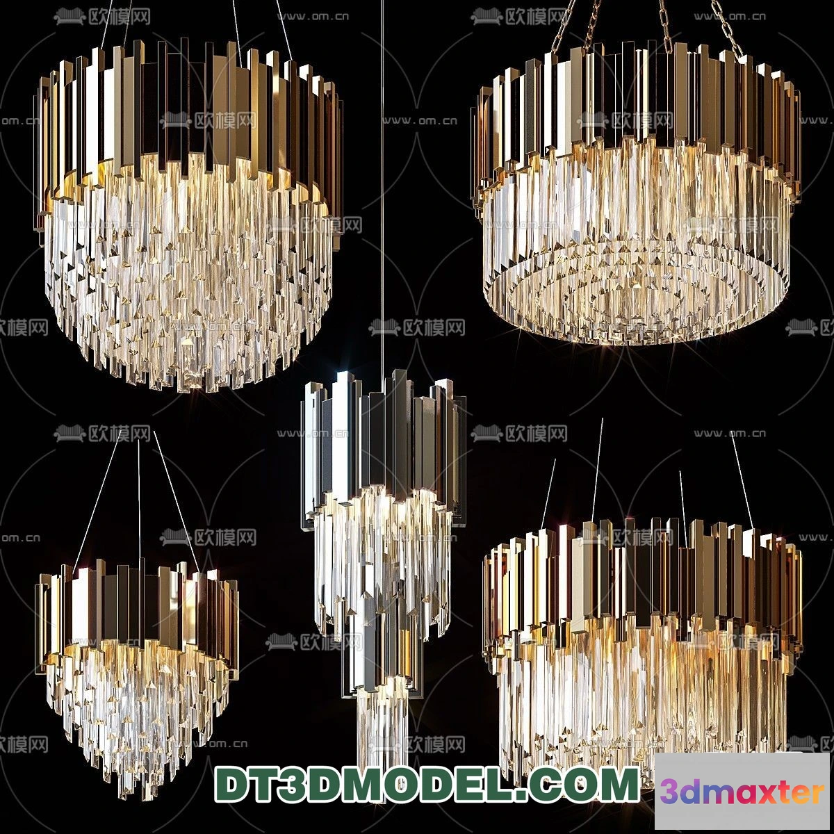 1366010 - Pendant Light - Interior Decor 3D Model - 095 3D Max