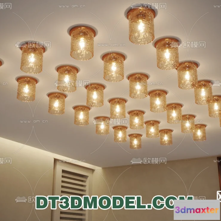 1366079 - Pendant Light - Interior Decor 3D Model - 096 3D Max