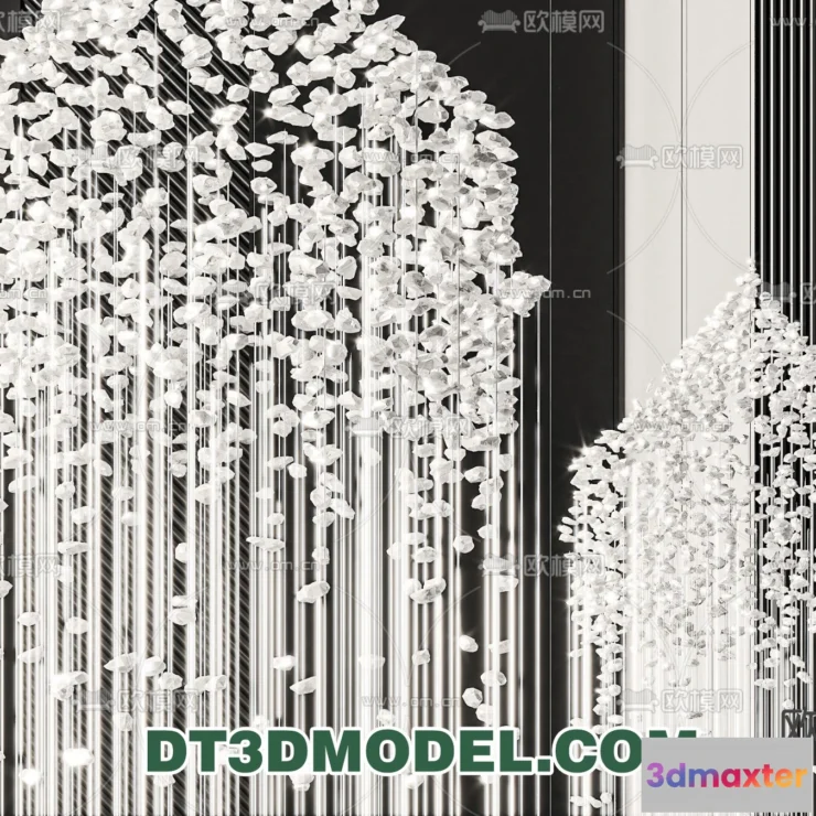 1366272 - Pendant Light - Interior Decor 3D Model - 099 3D Max