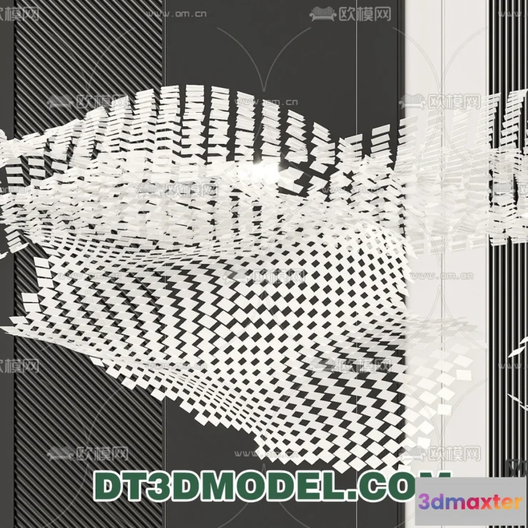 1366734 - Pendant Light - Interior Decor 3D Model - 106 3D Max