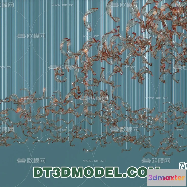 1366804 - Pendant Light - Interior Decor 3D Model - 107 3D Max